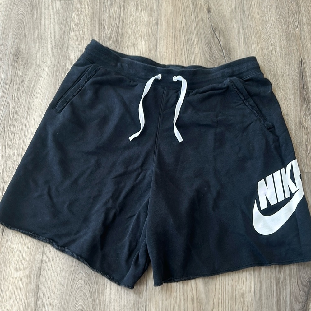 Nike Men’s Unfinished Hem Fleece Shorts
